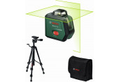 BOSCH PLL360-15G UNI Keresztvonalas szintezőlézer + állvány 0603663K01