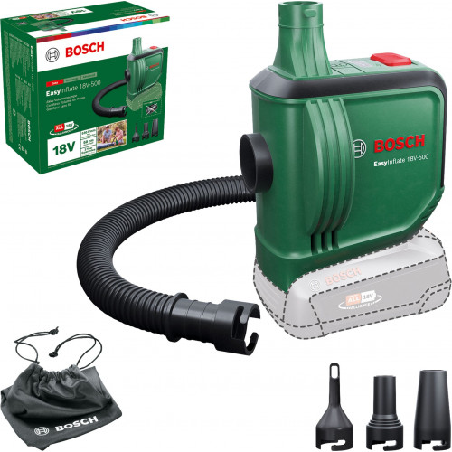 BOSCH EasyInflate 18V-500 Akkus térfogat-levegőszivattyú (solo) 0603947200