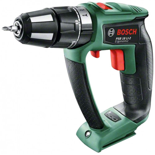 BOSCH PSB 18 LI-2 Ergonomic akkus kétfokozatú ütvefúró-csavarozó 06039B0302 BOSCH PSB 18 LI-2 Ergonomic akkus kétfokozatú ütvefúró-csavarozó 06039B0302
