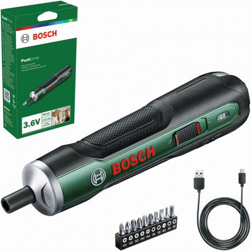 BOSCH PushDrive Akkus csavarozó 06039C6002