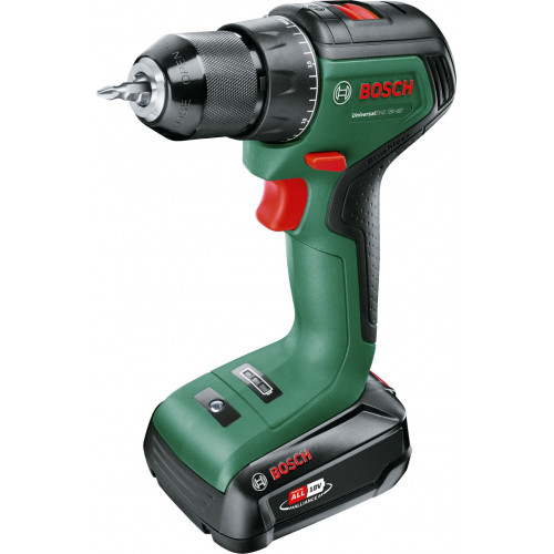BOSCH UniversalDrill 18V-60 Akkus fúrócsavarozó (18V/1x2,0Ah) 06039D7001
