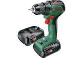 BOSCH UniversalDrill 18V-60 (2x 2,0Ah)+AL18V-20 Akkus kétfokozatú fúrócsavarozó 06039D7002