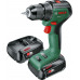 BOSCH UniversalDrill 18V-60 (2x 2,0Ah)+AL18V-20 Akkus kétfokozatú fúrócsavarozó 06039D7002