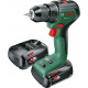 BOSCH UniversalDrill 18V-60 (2x 2,0Ah)+AL18V-20 Akkus kétfokozatú fúrócsavarozó 06039D7002