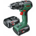 BOSCH UniversalImpact 18V-60(2x2,0Ah)+ Akkus kétfokozatú ütvefúró-csavarozógép 06039D7102