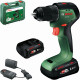 BOSCH PSR18V-60 Akkus fúrócsavarozó, 2x2,5Ah, Szerszámkoffer 06039D7202