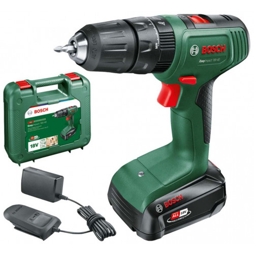 BOSCH EasyImpact 18V-40 Akkus ütvefúró-csavarozó (18V/1x1,5Ah) 06039D8101