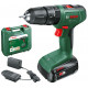 BOSCH EasyImpact 18V-40 (1x1,5Ah)+AL18V Akkus kétfokozatú ütvefúró-csavarozógép 06039D8101