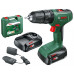 BOSCH EasyImpact 18V-40 (2x1,5Ah)+AL18V Akkus kétfokozatú ütvefúró-csavarozógép 06039D8102