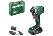 BOSCH UID 18V-210 Ütvecsavarozó 1× 2,0 Ah akkumulátorral és töltővel 06039E7000