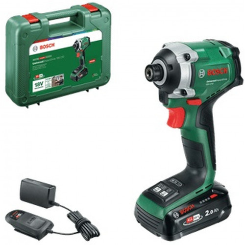 BOSCH UID 18V-210 Ütvecsavarozó 1× 2,0 Ah akkumulátorral és töltővel 06039E7000