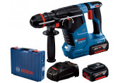 BOSCH GBH 187-LI PROFESSIONAL Fúrókalapács2x 5.0Ah, GAL 1880, One Chuck 0611923121