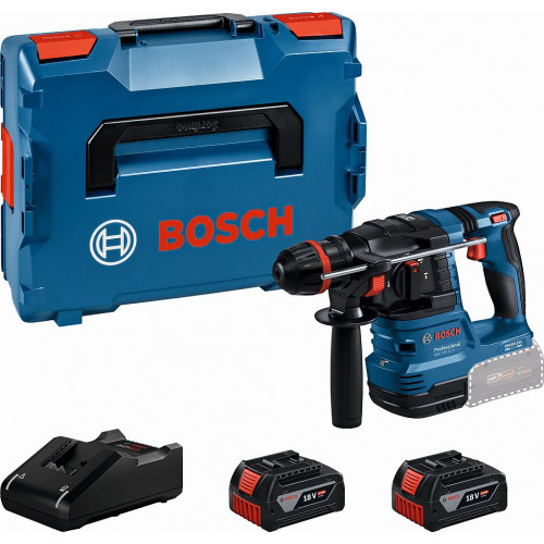 BOSCH GBH 18V-22 X PROFESSIONAL Fúrókalapács ONECHUCK tokmánnyal, 2×GBA 4.0Ah 0611924101