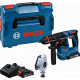 BOSCH GBH 18V-18 X PROFESSIONAL Fúrókalapács ONECHUCK tokmánnya, 2× 2.0Ah 0611927101