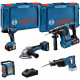 BOSCH GSB+GBH+GWS+GSA+GL+3×5+GAL PROFESSIONAL 18 V-os 5 részes szerszámkészlet 0615A5007S