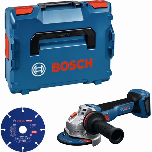 BOSCH GWS 18V-11 S PROFESSIONAL Akkus sarokcsiszoló, L-BOXX 0615A500FP