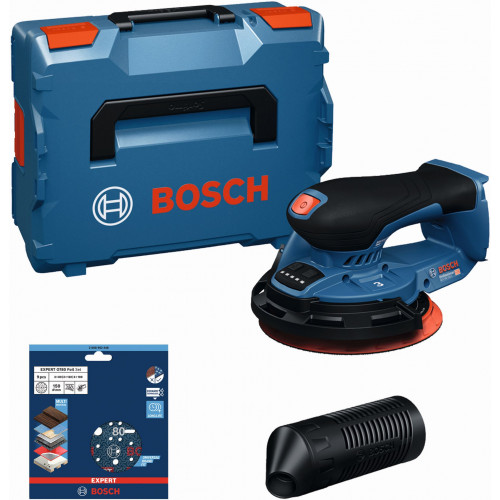 BOSCH GEX 18V-150-3 PROFESSIONAL Akkus excenter csiszoló, L-BOXX 0615A500GC BOSCH GEX 18V-150-3 PROFESSIONAL Akkus excenter csiszoló, L-BOXX 0615A500GC