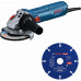 BOSCH GWS 12-125 PROFESSIONAL Sarokcsiszoló, csiszolótárcsa 0615A500GD