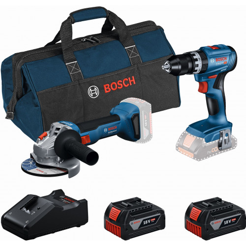 BOSCH PROFESSIONAL GSB 18V-45+GWS 18V-8+(2x GBA 4.0Ah,GAL 18V-40, táska) 0615V0001Y BOSCH PROFESSIONAL GSB 18V-45+GWS 18V-8+(2x GBA 4.0Ah,GAL 18V-40, táska) 0615V0001Y