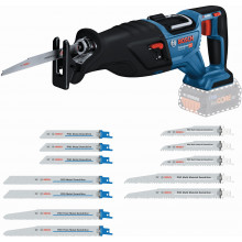 BOSCH GSA 18V-28 PROFESSIONAL + 25 részes fűrészlapkészlet 0615V0003G