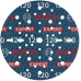 BOSCH EXPERT O780 Foil csiszolótárcsa, 150 mm, G120 2608902442