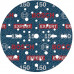 BOSCH EXPERT O780 Foil csiszolótárcsa, 150 mm, G150 2608902443