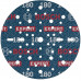 BOSCH EXPERT O780 Foil csiszolótárcsa, 150 mm, G180 2608902444