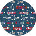 BOSCH EXPERT O780 Foil csiszolótárcsa, 150 mm, G320 2608902455