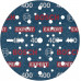 BOSCH EXPERT O780 Foil csiszolótárcsa, 150 mm, G400 2608902456