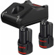 BOSCH 2 x GBA 12V 2.0Ah + GAL 12V-40 1600A019R8