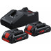 BOSCH 2x ProCORE18V 4.0Ah + GAL 18V-40 Akku és töltő szett 1600A01BA3