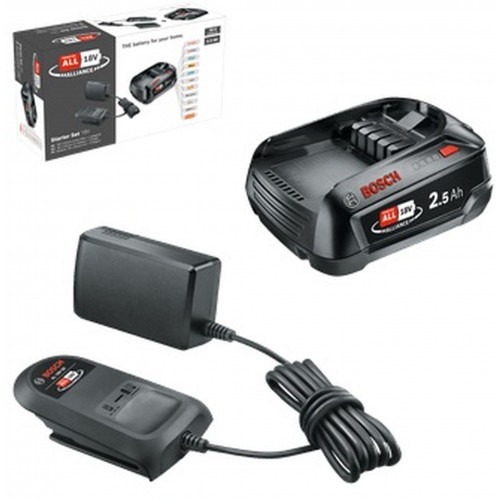 BOSCH 18V Alliance indítókészlet – 1× akkumulátor 2,0 Ah, töltő 1600A02CK7