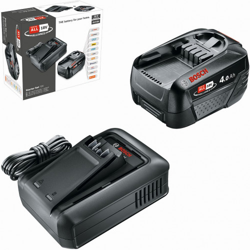 BOSCH Akkumulátor és töltő szett (18V/1x4,0Ah + AL 18V-44) 1600A031T6