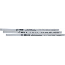BOSCH Fűrészlapok 150 mm 24 TPI, 3 darabos készlet 1600A032UL