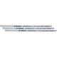 BOSCH Fűrészlapok 150 mm 24 TPI, 3 darabos készlet 1600A032UL
