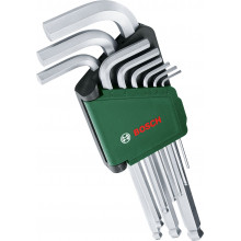 BOSCH Kéziszerszámok 9 részes hatszögkulcskészlet 1600A032V1