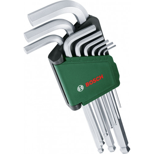 BOSCH Kéziszerszámok 9 részes hatszögkulcskészlet 1600A032V1