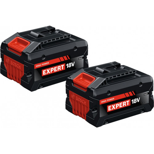 BOSCH EXPERT 2x EXBA18V-80 Akkuegység 1600A0373D