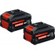 BOSCH EXPERT 2x EXBA18V-80 Akkuegység 1600A0373D