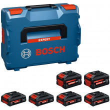 BOSCH EXPERT 4x EXBA18V-40 + 2xEXBA18V-80 Akkuegység 1600A0373G