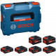 BOSCH EXPERT 4x EXBA18V-40 + 2xEXBA18V-80 Akkuegység 1600A0373G