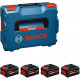 BOSCH EXPERT 4x EXBA18V-55 Akkuegység 1600A0373H