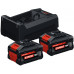 BOSCH Expert 2x EXBA18V-55 + GAL12V/18V-80 Indulókészlet 1600A0373P