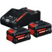 BOSCH Expert 2× EXBA18V-80 + EXAL18V-160 Indulókészlet 1600A0373T