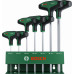 BOSCH T-fogantyús hatlapfejű csavarhúzó, 7 részes készlet 1600A039J1