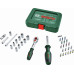 BOSCH 37 részes racsnis szett 1/4" 1600A039J6