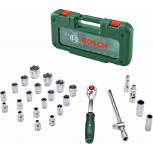 BOSCH 26 részes racsnis szett 1/2" 1600A039J7