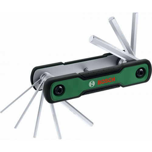 BOSCH Összecsukható imbuszkulcsok, 8 az 1-ben készlet 1600A039L7