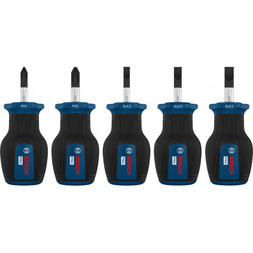 Bosch PRO marokcsavarhúzó PH/SL készlet, 5 részes 1600A03HU6 Bosch PRO marokcsavarhúzó PH/SL készlet, 5 részes 1600A03HU6