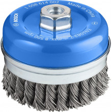 BOSCH PRO Metal heavy fazékkefe, 100 x 0,8 mm, menetes 1608614002